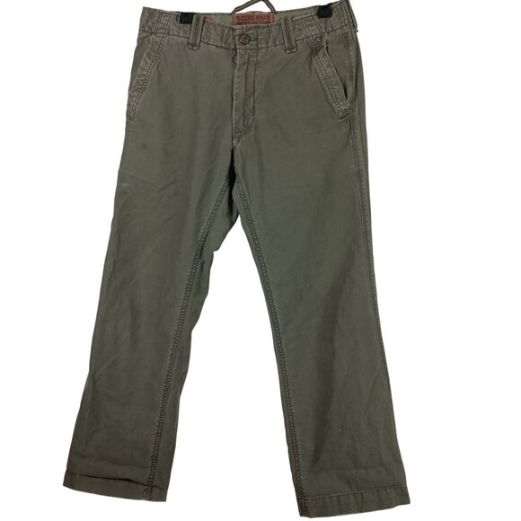GAP Rugged Khaki 1969 Utility Pants Mens 34x31 Green Utility Outdoor Gorpcore - Picture 1 of 13